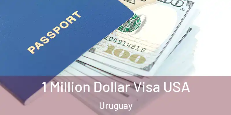 1 Million Dollar Visa USA Uruguay